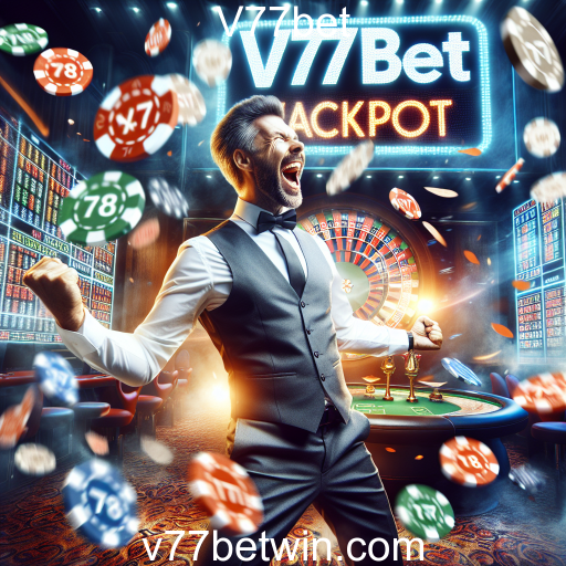 Descubra a Emoção dos Jackpots no V77bet